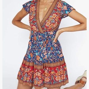 Woman’s Summer Bohemian Dress TEMOFON